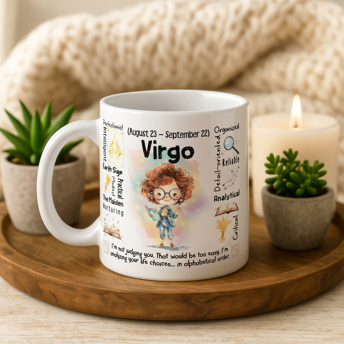 Virgo Zodiac Mug - Image 5 | CreadGift