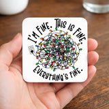 I Am Fine This is Fine Mug - Image 8 | CreadGift