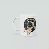 Gib mir Freiraum Tasse • Lustige Katzen-Astronauten Tasse • Katzenliebhaber Geschenk • Weltraumkatzen Tasse • Geschenk für Sie Ihn • Geburtstagsgeschenk • Tee-Kaffeetasse