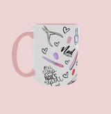 Nageldesignerin Geschenk Tasse | Personalisierte Nageltechniker Kaffeebecher | Manikürist Geschenk | Nagelkunst Künstler Geburtstag Geschenk | Schönheitssalon Professional