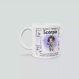 Scorpio Zodiac Mug | Star Sign Gift | Astrology Coffee Cup (Oct 23 - Nov 21)