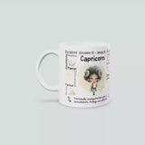 Steinbock Sternzeichen Tasse | Sternzeichen Geschenk | Astrologie Kaffeetasse (22. Dez. - 19. Jan.)