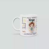 Jungfrau Sternzeichen Tasse | Sternzeichen Geschenk | Astrologie Kaffeetasse (23. August - 22. September)