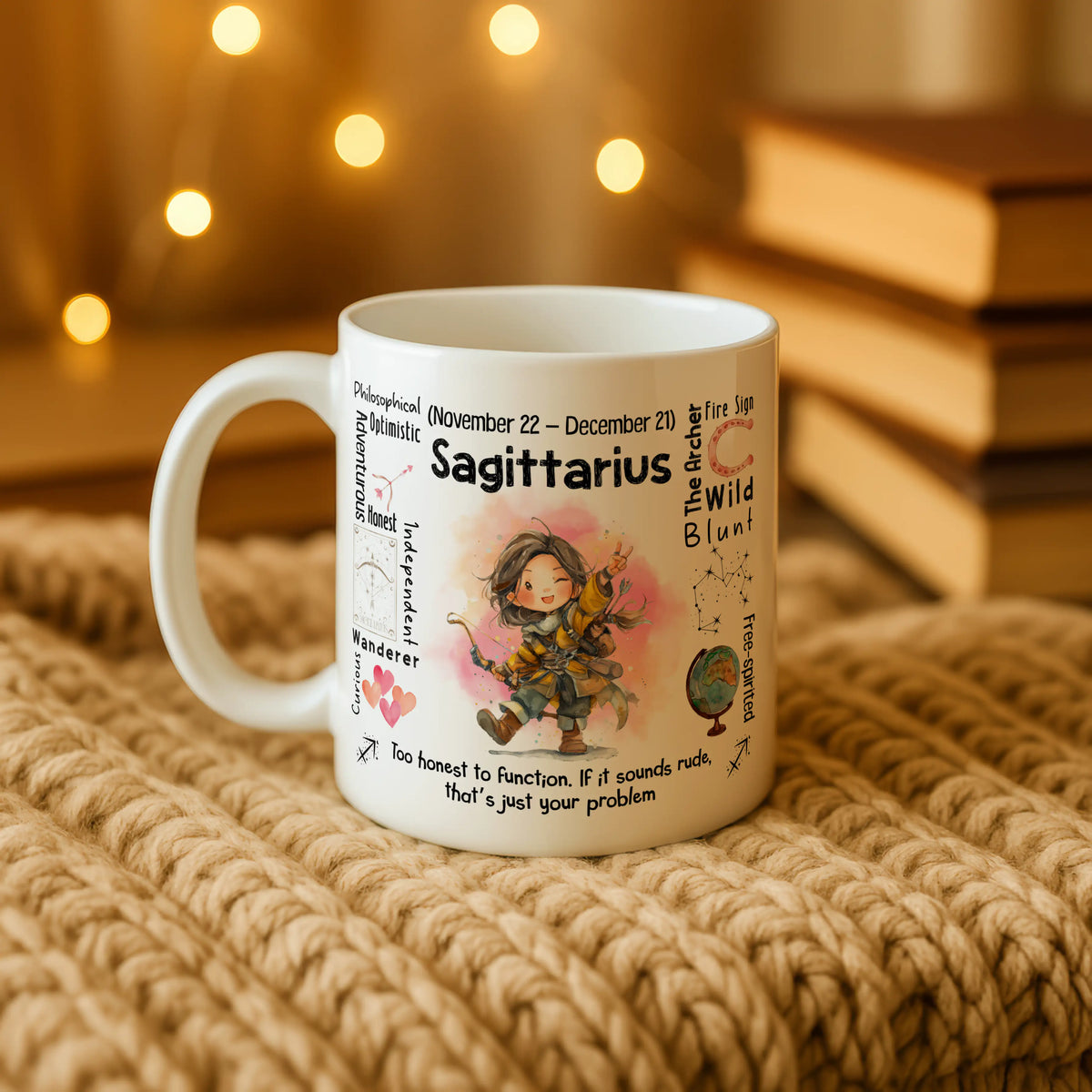 Sagittarius Zodiac Mug - Image 4 | CreadGift